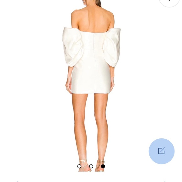 Solace London Elina Dress Ivory - Picture 2 of 9